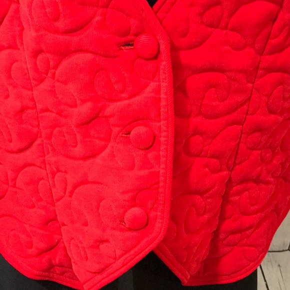 NWOT Elizabeth Jane corduroy textured vest 100% cotton - Picture 2 of 10